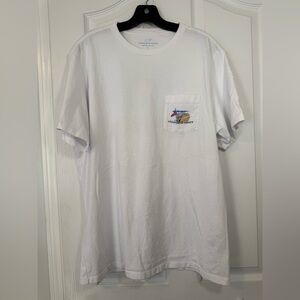 Vineyard Vines White Short Sleeve Tee Large